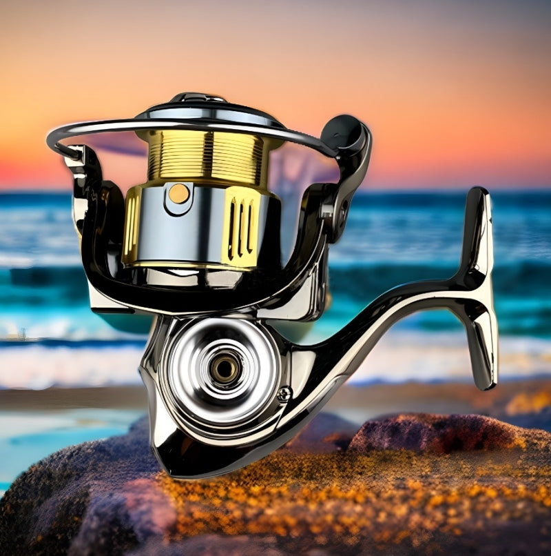 MK Series New Model Spinning Reel with Long Casting and No Anti-Reverse Switch