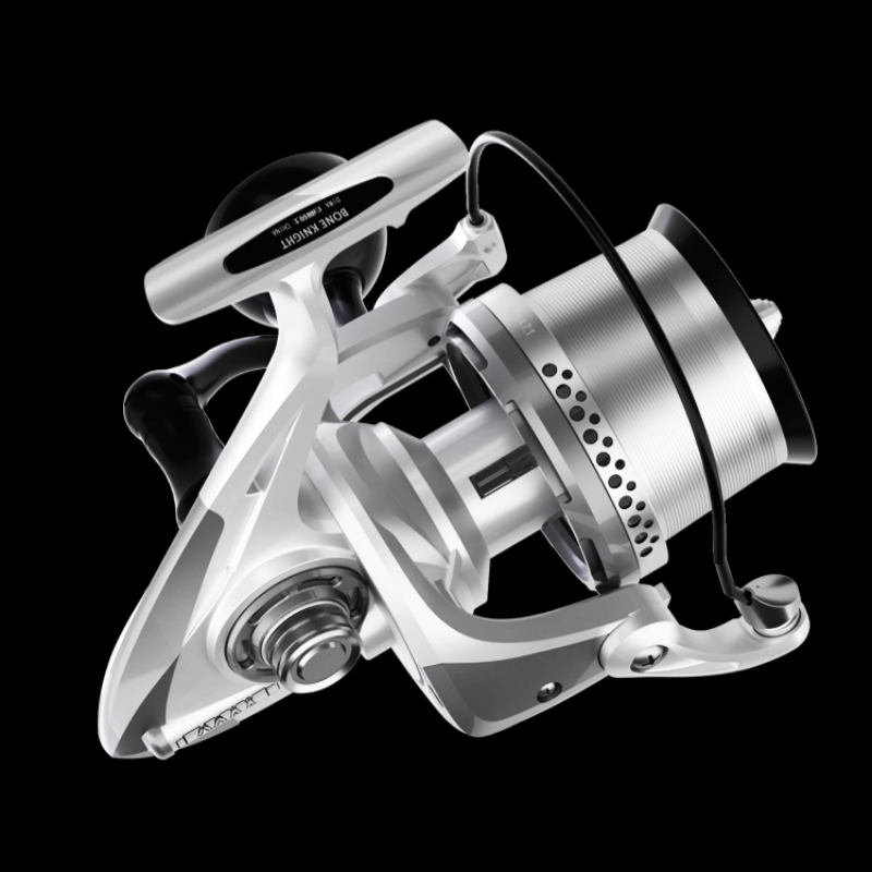 210m Super Long Cast – DIWA White Knight 801 Surf Casting Reel,Versatile 35 Line Cup for Beach and Shore Fishing