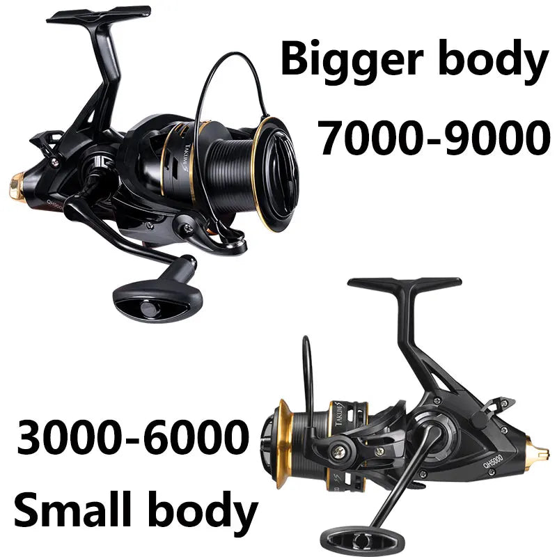 High-Performance 20kg Double Drag Sea Fishing Reel with Free Spare Spool
