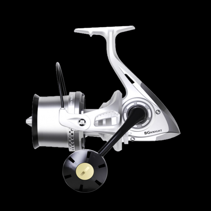 210m Super Long Cast – DIWA White Knight 801 Surf Casting Reel, Versatile 35 Line Cup for Beach and Shore Fishing