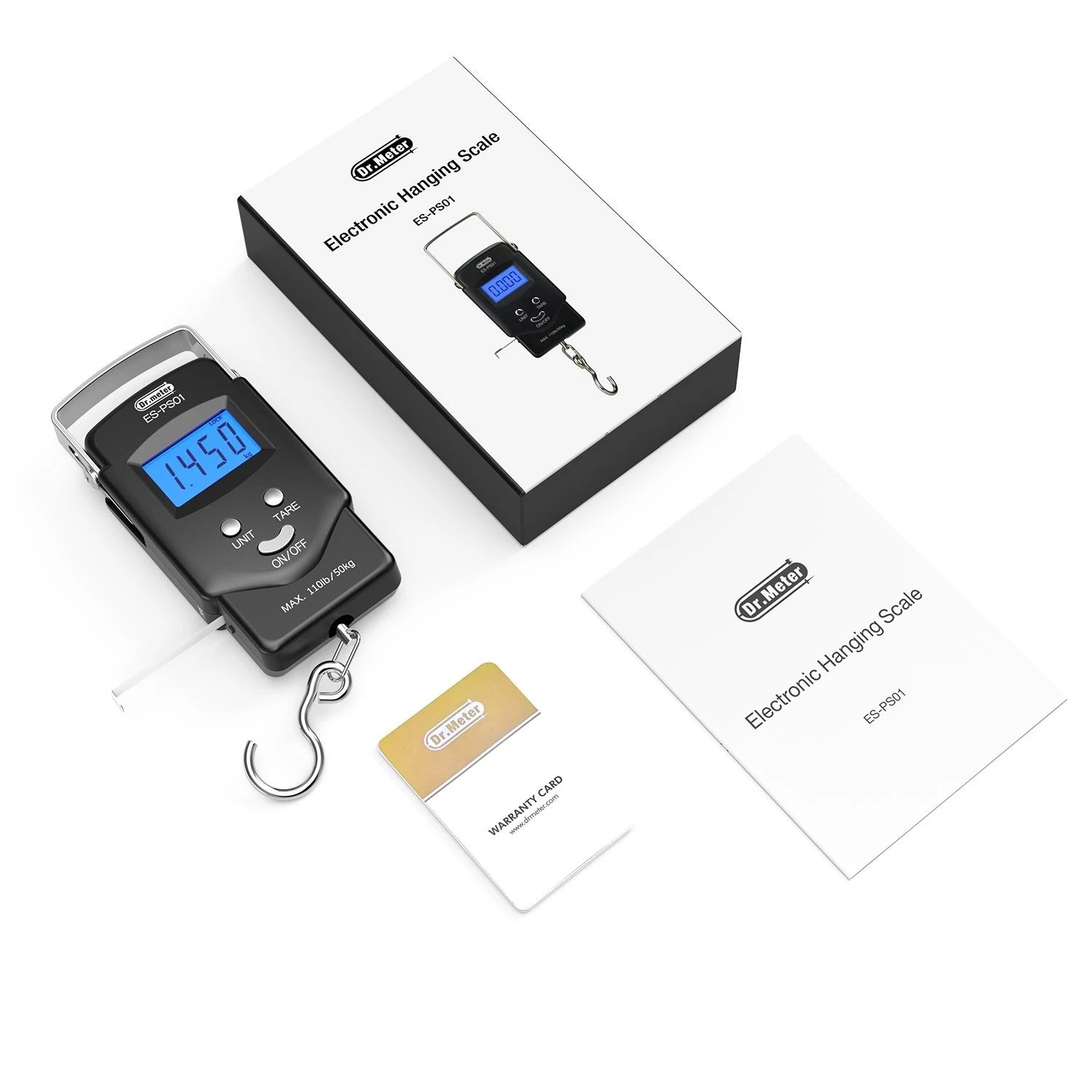 110lb/50kg Electronic Balance Digital Fishing Postal