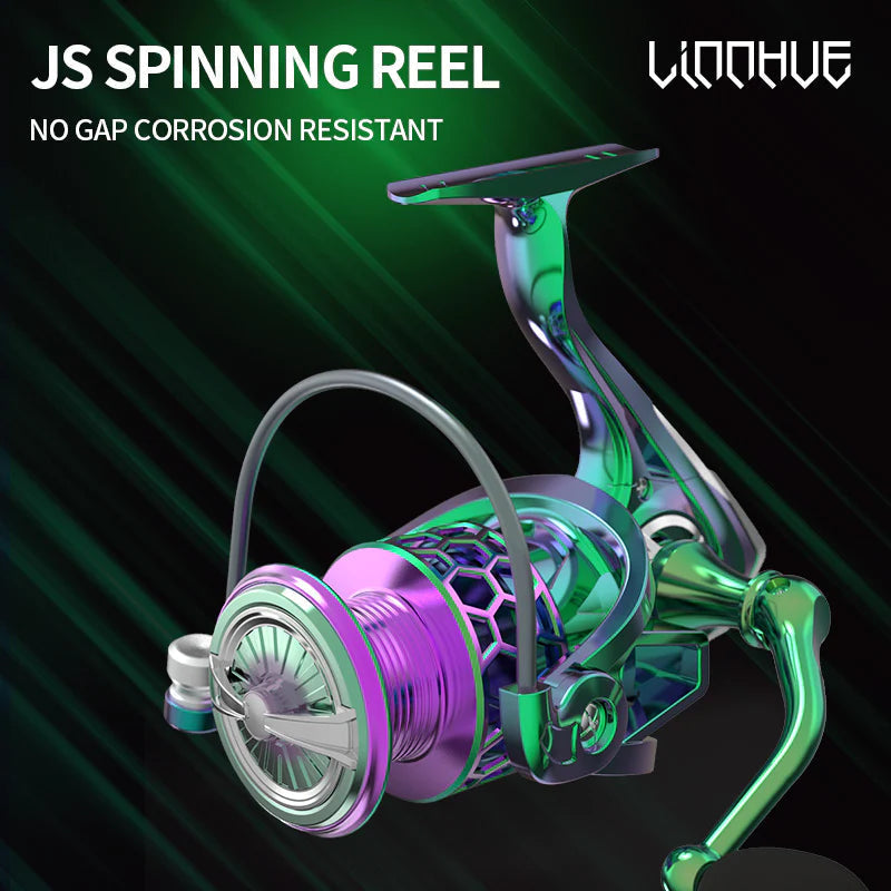 colorful fishing reels High-Strength Multicolor Fishing Reel