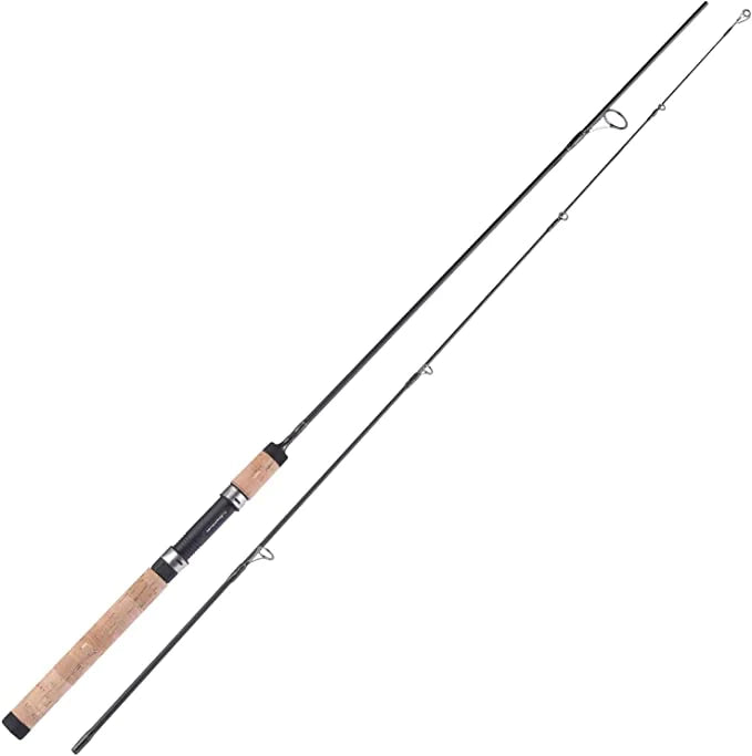 Fishing Rods Graphite Lightweight Ultra Light Trout Rods 2 Pieces Cork Handle Crappie Spinning Fishing Rod