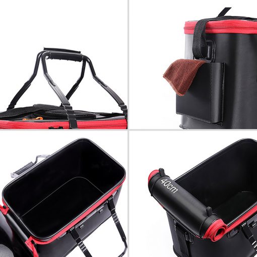 Foldable Waterproof Fishing Bucket-Live Fish Container