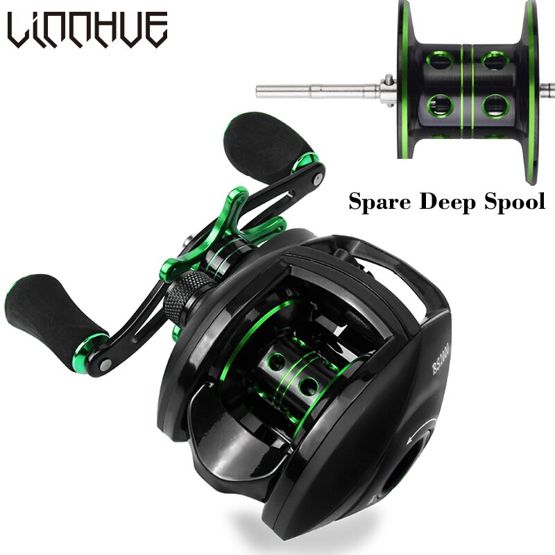 BS2000 High-Speed Baitcasting Reel – 8.1:1, 8 kg Max Drag