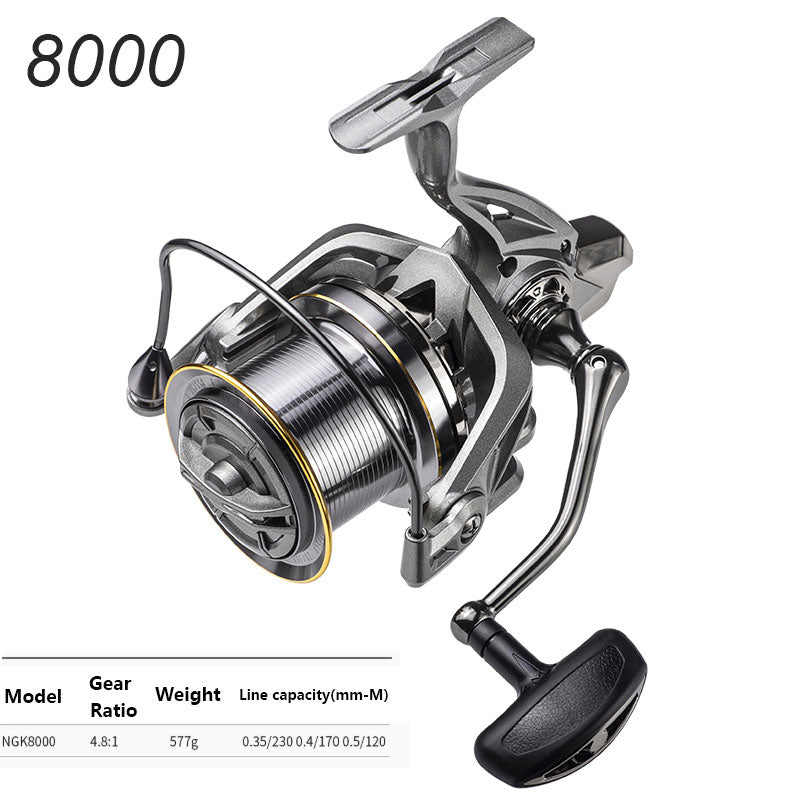 Diwa Spinning Fishing Reels 8000 10000 12000 Series Freshwater Saltwat