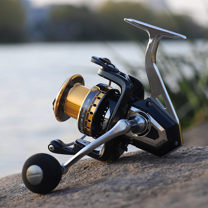 Fishing Reel GL2800-7800 8800 10000 12000 Big Reel Full Metal Body Spinning Reel Saltwater Long Shot Reel Fishing