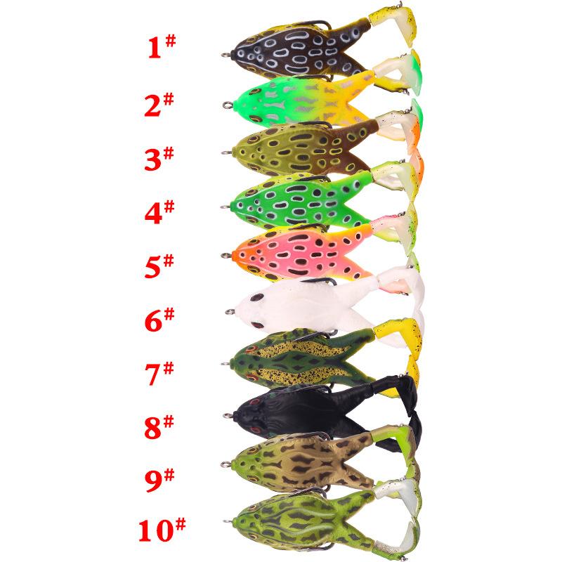 🐠Double Propeller Frog Soft Bait