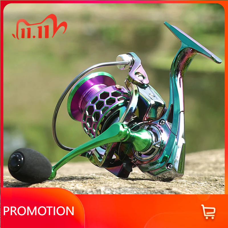 Colorful Lightweight Spinning Reel
