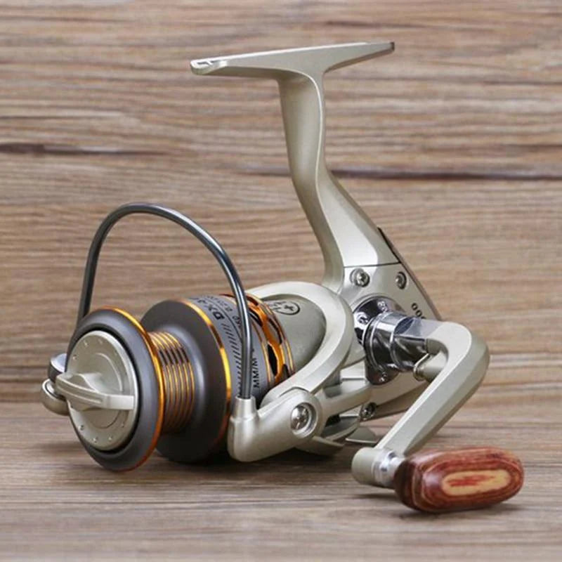 Carrete de pesca 12+ 1BB Metal mano izquierda/derecha