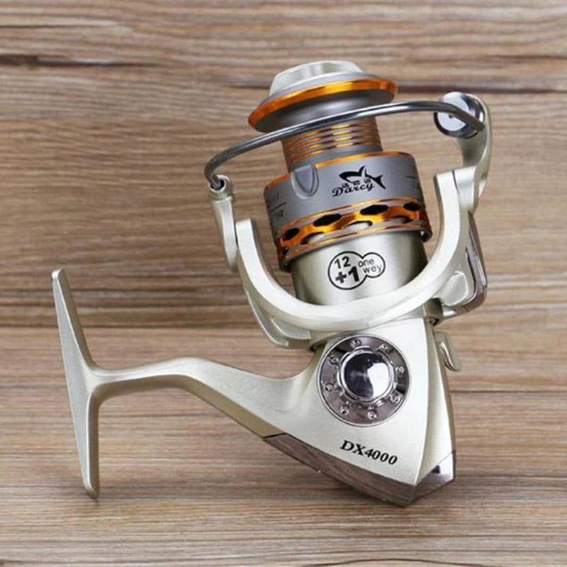 Carrete de pesca 12+ 1BB Metal mano izquierda/derecha