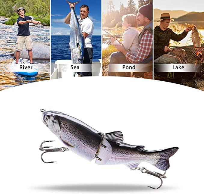 TRUSCEND Glide Bait Trout Fishing Lure