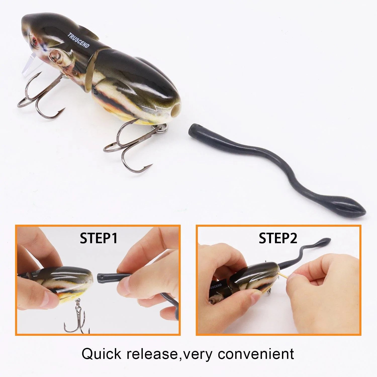 Señuelo de pesca Topwater Rat para lubina