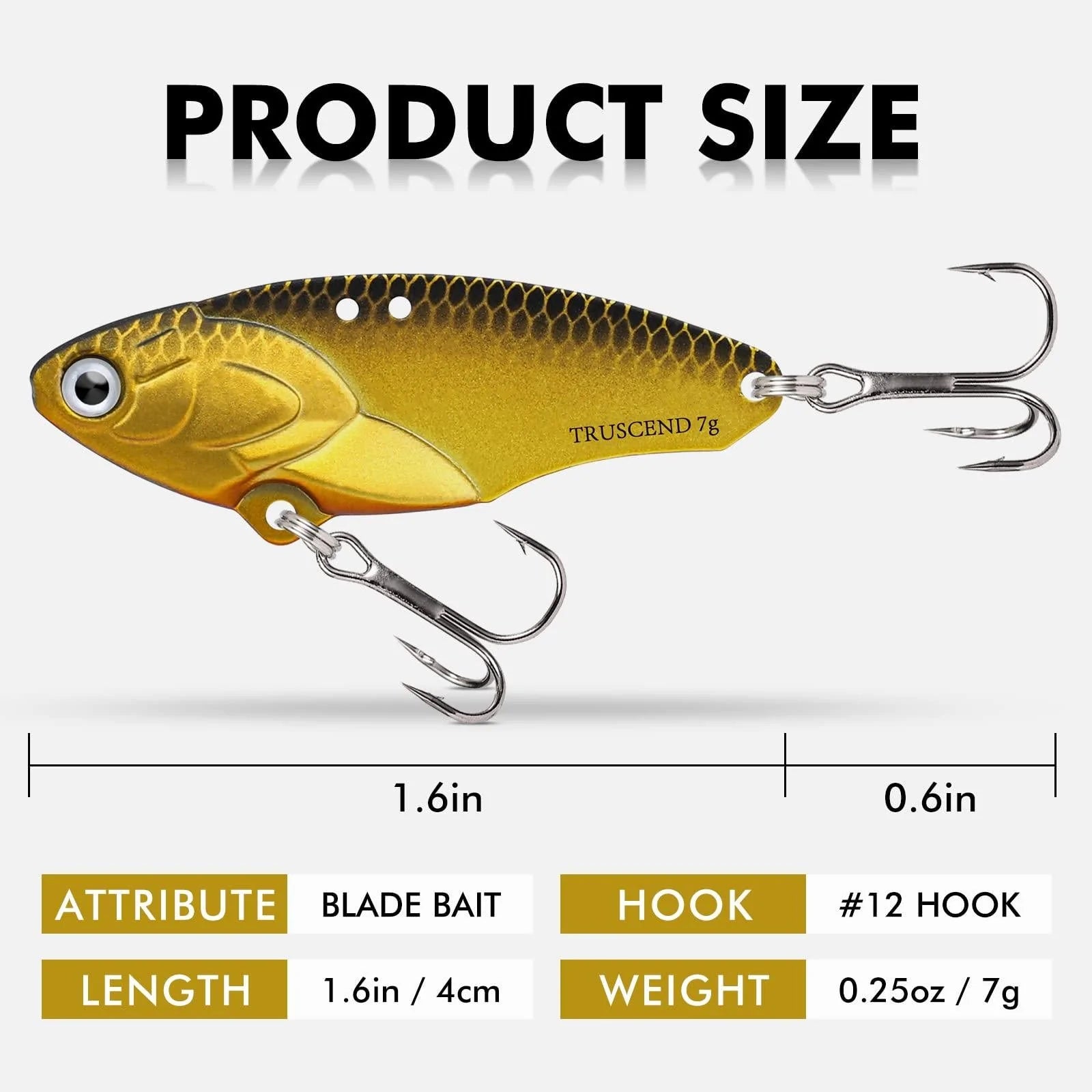 Vibe Lure Blade Bait Metal Fishing Lure